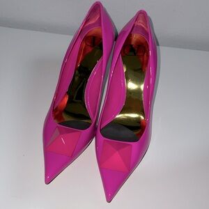 Valentino hot pink heels